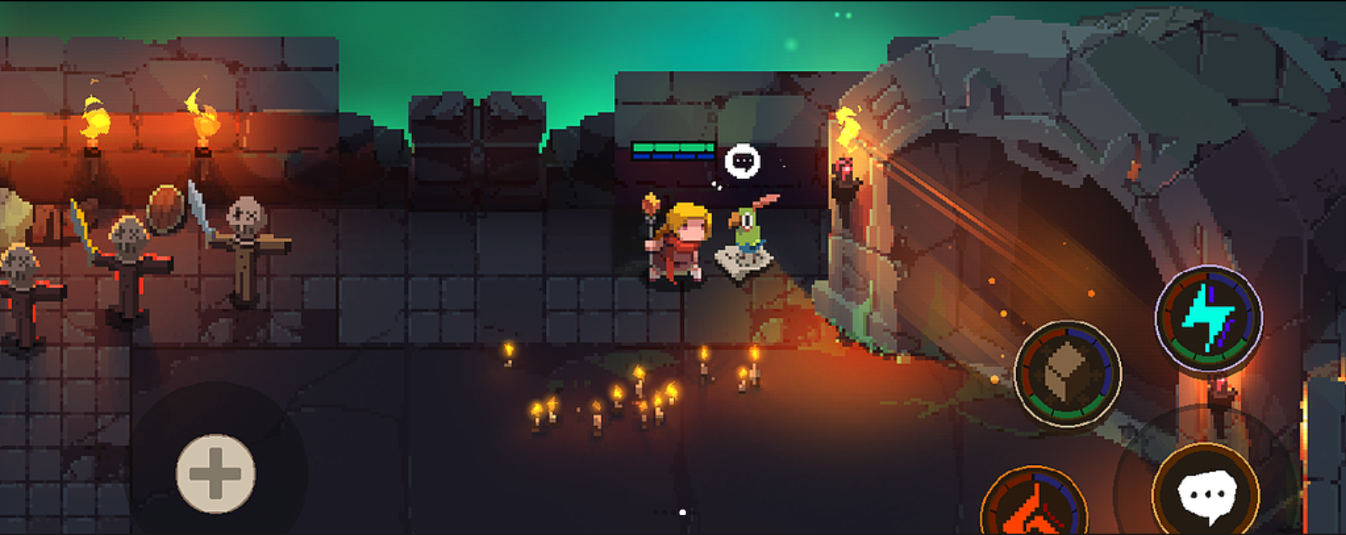 Elemental Dungeon Game mobile nhập vai cổ điển với cơ chế "kết hợp