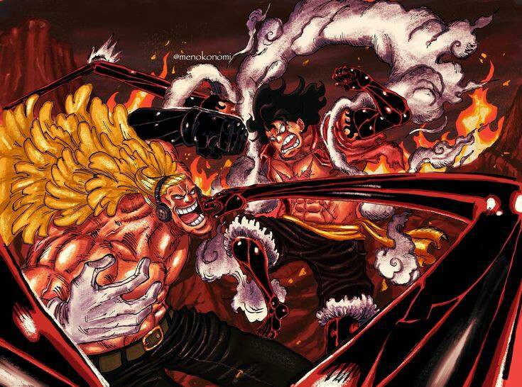Luffy bộc phát hình thức mới của Gear 4 để chiến đấu trong trận đánh đầy hấp dẫn trong One Piece. Chỉ cần nhìn thấy nhân vật này, bạn sẽ cảm nhận được sự can đảm, sức mạnh và niềm tin không ngừng nghỉ của Luffy trong việc bảo vệ đồng đội và quyết tâm chinh phục tất cả những thử thách.