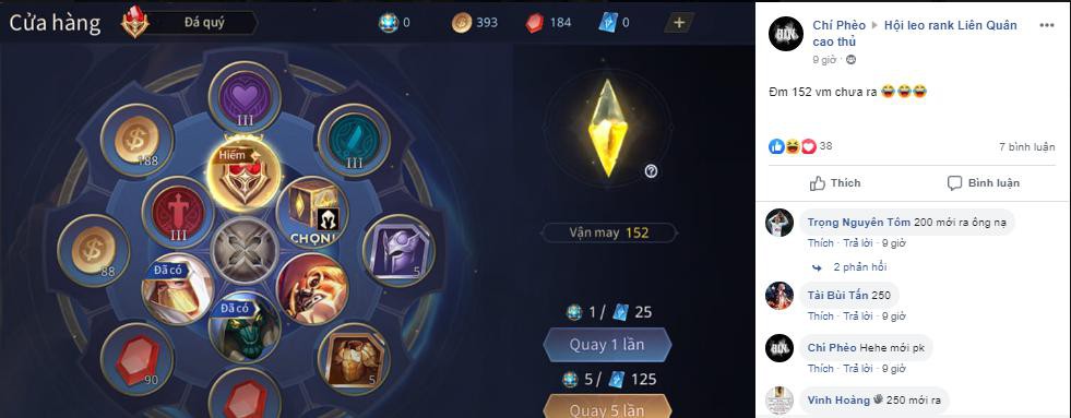 Liên Quân Mobile: Game thủ đồng loạt bóc phốt Garena vì quay hơn 151 lần không ra Đá Quý - Ảnh 12.