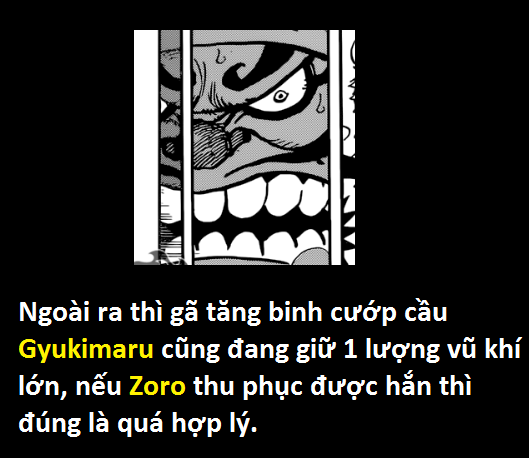 One Piece: Gyukimaru sẽ sớm bị Zoro thu phục... để cung cấp vũ khí cho quân phản loạn - Ảnh 11.