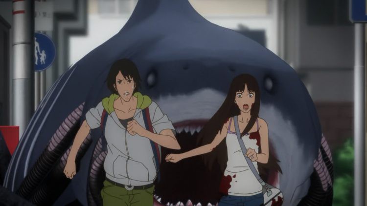 Hình nền Nền Cô Gái Anime đội Mũ đứng Gần Nhiều Con Cá Mập Nền, Hình ảnh  Photoshop Background Vector để tải xuống miễn phí - Pngtree