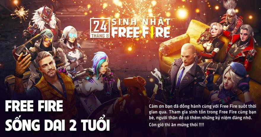 Nhắc bạn sự kiện Tết Free Fire 2022  GameVuivn