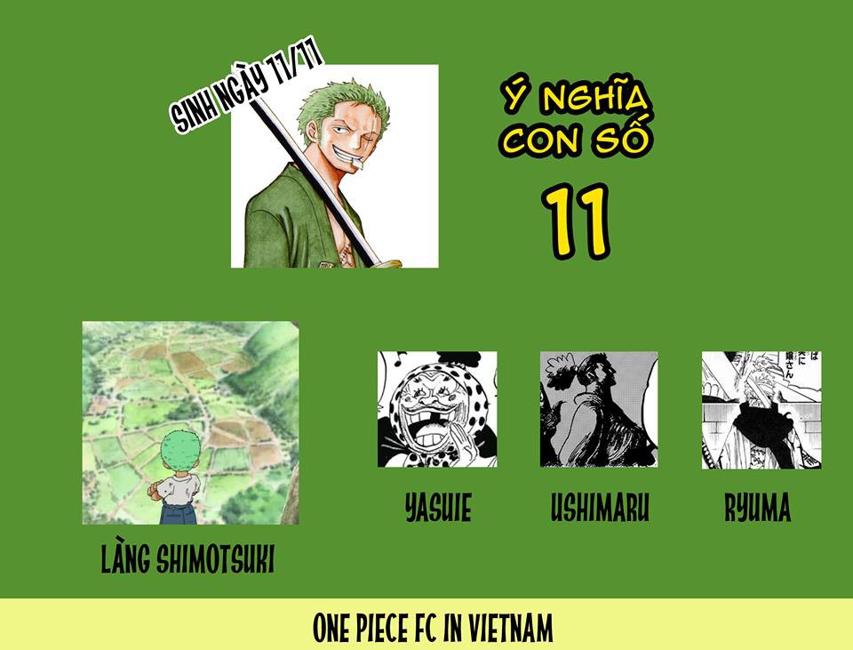 One Piece: Ngày Sinh Của Zoro Mang Ý Nghĩa Là 