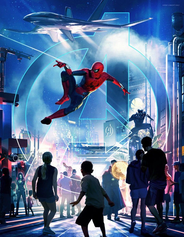 Thánh địa dành riêng cho fan Marvel tại công viên Disneyland chính thức mở cửa và sẽ lấy tên là Avengers Campus - Ảnh 3.