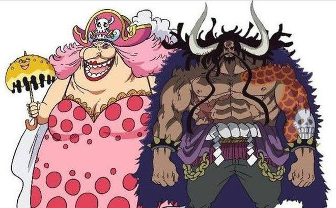 Big mom. Ван Пис Кайдо и большая мамочка. Кайдо и большая мамочка в молодости. Ван Пис Кайдо против большой мамочки. Ван Пис Кайдо и Биг мам.