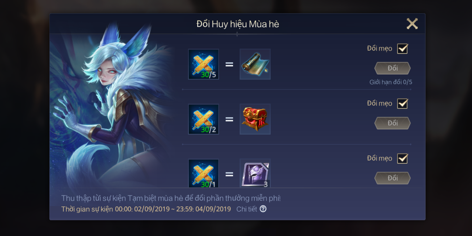 Liên Quân Mobile: Tổng hợp 4 cách nhận FREE tướng dịp Quốc khánh 2/9 hết sức đơn giản - Ảnh 4. Liên Quân Mobile: Tổng hợp 4 cách nhận FREE tướng dịp Quốc khánh 2/9 hết sức đơn giản - Ảnh 4.