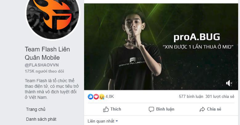 Liên Quân Mobile: XB thi đấu quá ổn định, BUG chính thức bật bãi khỏi Team Flash - Ảnh 2.