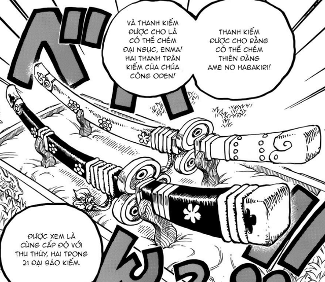 One Piece: Mối duyên nợ đầy trắc trở giữa thanh kiếm Diêm Vương với nguồn gốc của Kaido? - Ảnh 2.