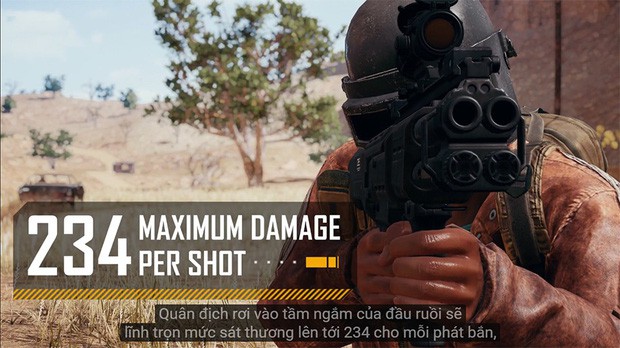 Sức mạnh khủng khiếp của DBS - Siêu vũ khí xịn nhất của PUBG nằm trong hòm thính - Ảnh 4.