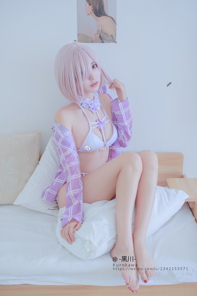 Ngất ngây với cosplay cô nàng Mashu Kyrielight cực gợi cảm trong Fate/Grand Order - Ảnh 2.