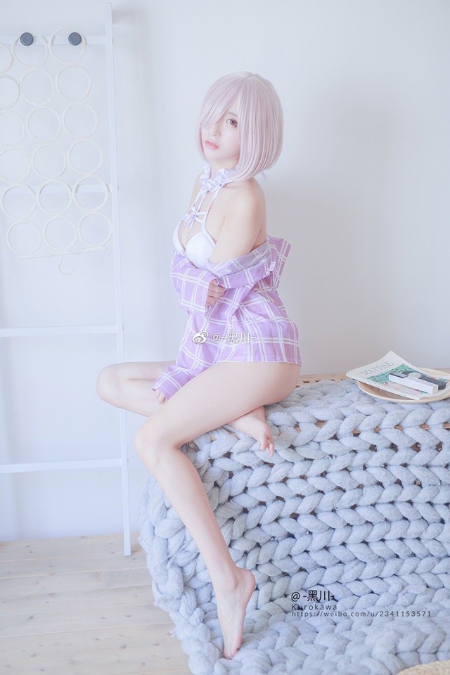 Ngất ngây với cosplay cô nàng Mashu Kyrielight cực gợi cảm trong Fate/Grand Order - Ảnh 4.