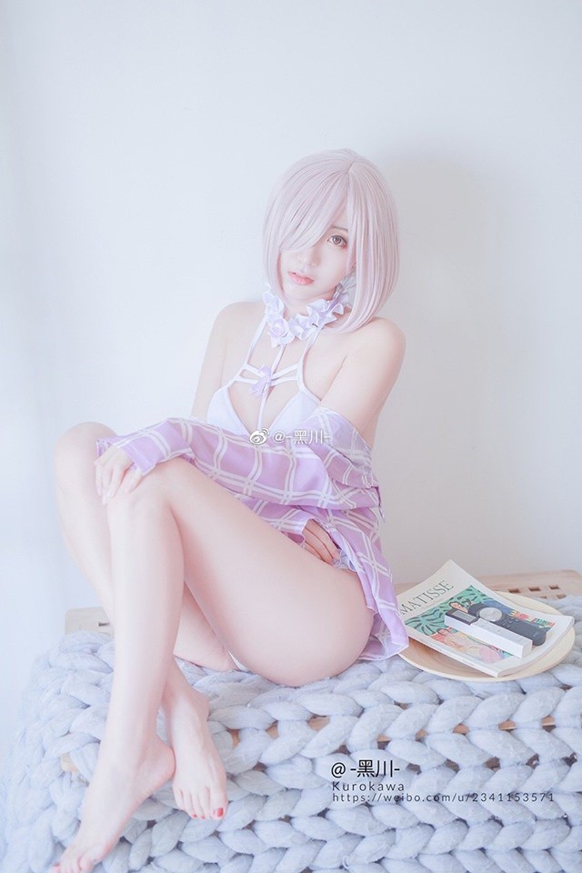 Ngất ngây với cosplay cô nàng Mashu Kyrielight cực gợi cảm trong Fate/Grand Order - Ảnh 1.