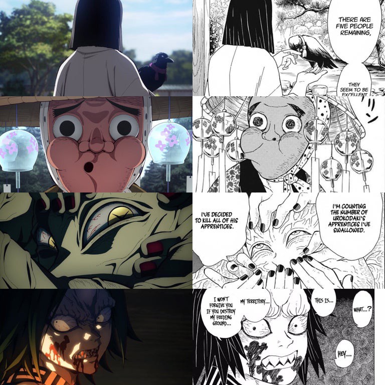 So sánh nét vẽ của Kimetsu no Yaiba: Anime không chỉ làm tròn vai ...