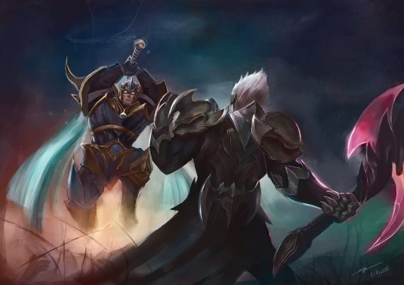 Riot chính thức xác nhận Soraka Thần/Ma Khí là con gái của Yasuo Ma Kiếm và Riven Thần Kiếm - Ảnh 2.