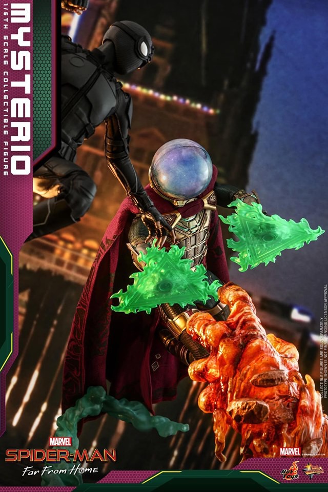 Cận cảnh bộ Hot Toys cực chất của Mysterio - kẻ được mệnh danh là bậc thầy những cú lừa trong vũ trụ Marvel - Ảnh 13.
