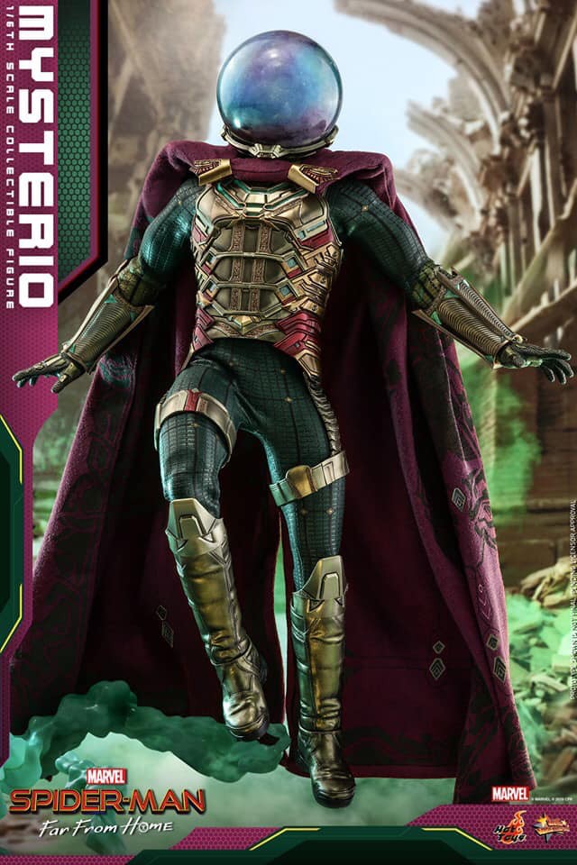Cận cảnh bộ Hot Toys cực chất của Mysterio - kẻ được mệnh danh là bậc thầy những cú lừa trong vũ trụ Marvel - Ảnh 3.