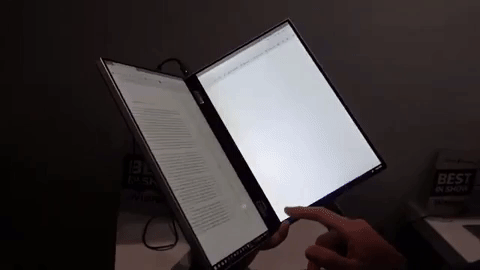 [CES 2020] Cận cảnh bộ đôi laptop độc đáo Dell Concept Duet và Concept Ori: Một màn hình đôi, một màn hình gập - Ảnh 5.