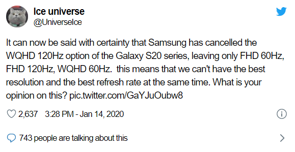 Tại sao tần số quét 120Hz trên màn hình Galaxy S20 chỉ dành cho độ phân giải Full HD ? - Ảnh 2.