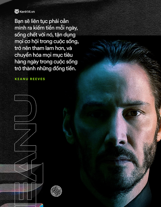 Quan niệm sống về tiền bạc của Keanu Reeves: Tôi đã kiếm được rất nhiều tiền, tôi cho đi rất nhiều và sống đơn giản. Ta đều biết rằng sức khỏe tốt mới là điều quan trọng hơn.” - Ảnh 2.