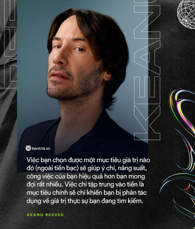 Quan niệm sống về tiền bạc của Keanu Reeves: Tôi đã kiếm được rất nhiều tiền, tôi cho đi rất nhiều và sống đơn giản. Ta đều biết rằng sức khỏe tốt mới là điều quan trọng hơn.” - Ảnh 4.