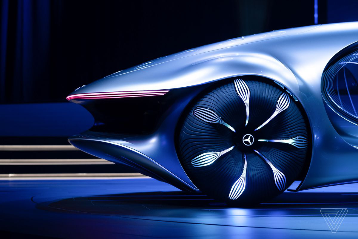Đẹp mê hồn với Mercedes Vision AVTR Concept  Siêu xe phá vỡ ranh giới phim  viễn tưởng và đời thực
