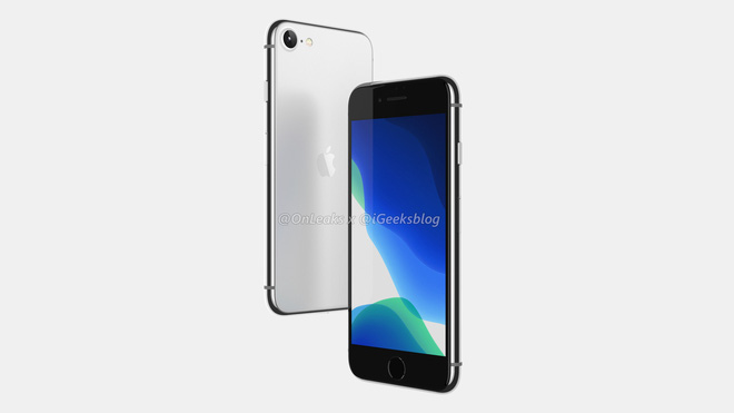 iPhone SE 2 (iPhone 9) lộ ảnh render: Thiết kế giống iPhone 8, mặt lưng kính nhám - Ảnh 3.