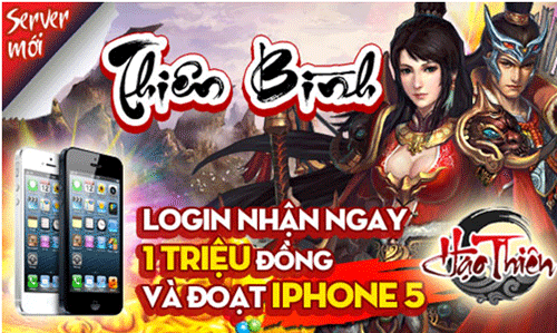 [Gift Code] GMO Hạo Thiên mừng đón máy chủ mới 1