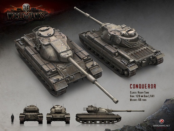 World of Tanks 8.1: Tank Anh tham chiến 3