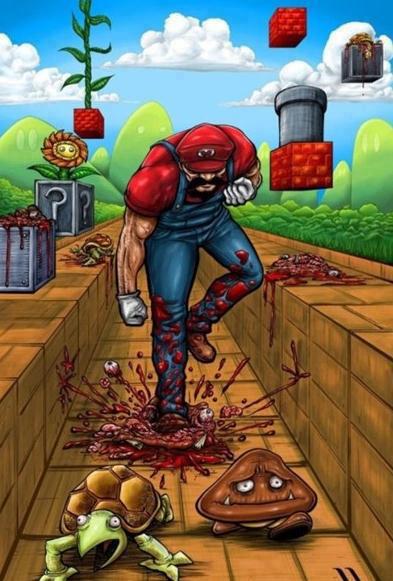 Sự thật ngang traí về Mario 1