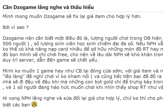 MMO Client mới về Việt Nam bị tẩy chay vì quá "hút máu" 2
