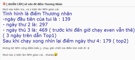 Cộng đồng  Kiếm Thế ấm ức vì bị NPH tước không công sức  2