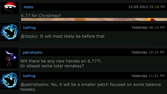 DotA 6.77 sẽ ra mắt trong dịp Giáng Sinh 1