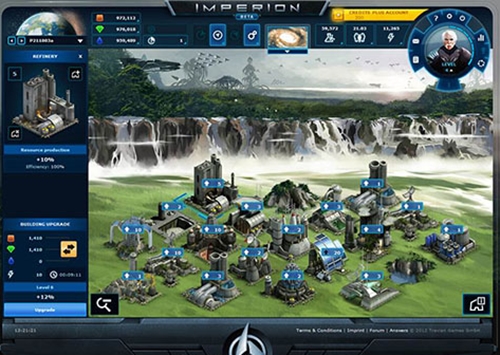 Imperion: Webgame chiến thuật ăn theo StarCraft mới mở cửa 1
