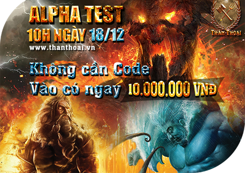 MMO Client Thần Thoại mở cửa Alpha Test ngày 18/12 1