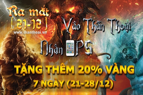 Thần Thoại mở cửa Closed Beta vào ngày 21/12 1