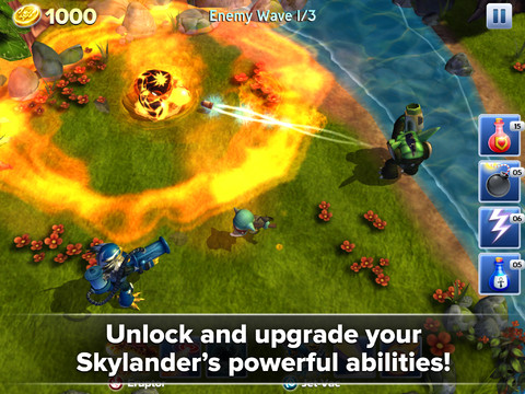 Skylander Battlegrounds: Thủ thành, lạ mà quen 4