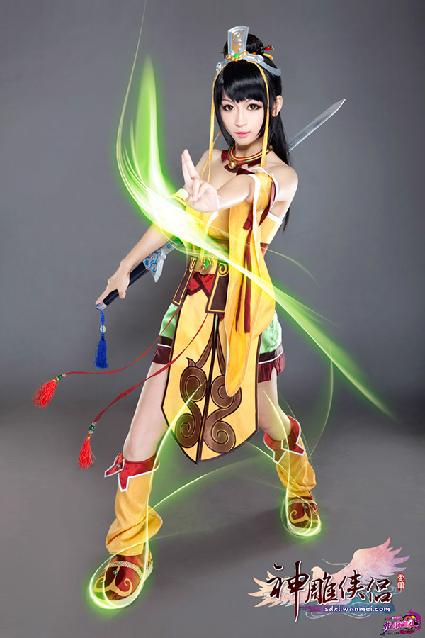 Cosplay Hoàng Dung xinh đẹp trong Thần Điêu Hiệp Lữ 9