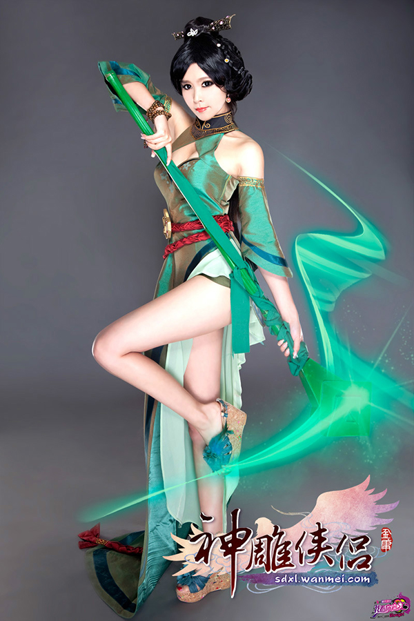 Cosplay Hoàng Dung xinh đẹp trong Thần Điêu Hiệp Lữ 2