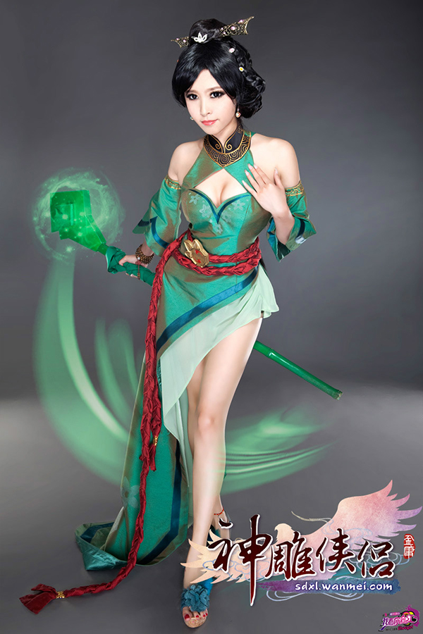 Cosplay Hoàng Dung xinh đẹp trong Thần Điêu Hiệp Lữ 4