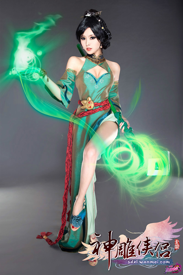 Cosplay Hoàng Dung xinh đẹp trong Thần Điêu Hiệp Lữ 5