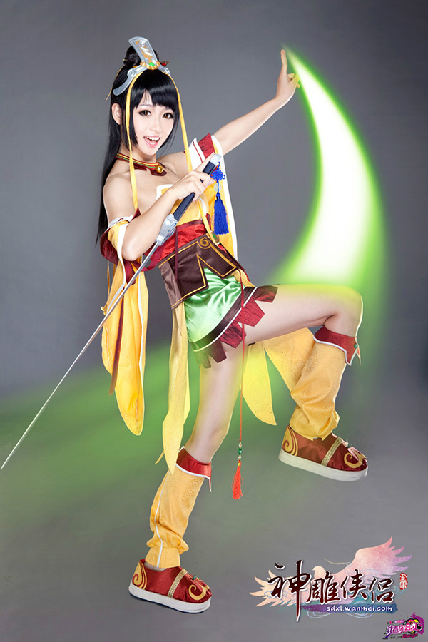 Cosplay Hoàng Dung xinh đẹp trong Thần Điêu Hiệp Lữ 13