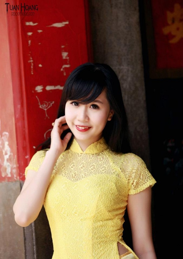 Hot girl Cầu Trường Rực Lửa chào Xuân phương Nam 6