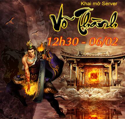 Võ Hiệp Truyền Kỳ khai mở server mới 1