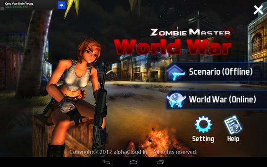 Zombie Master World War: Đọ súng với Zombie 1