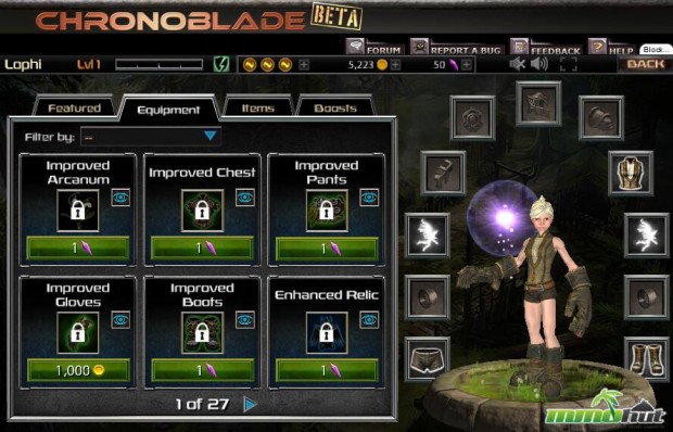 Cận cảnh Chronoblade, MMO hành động hot nền Facebook 5