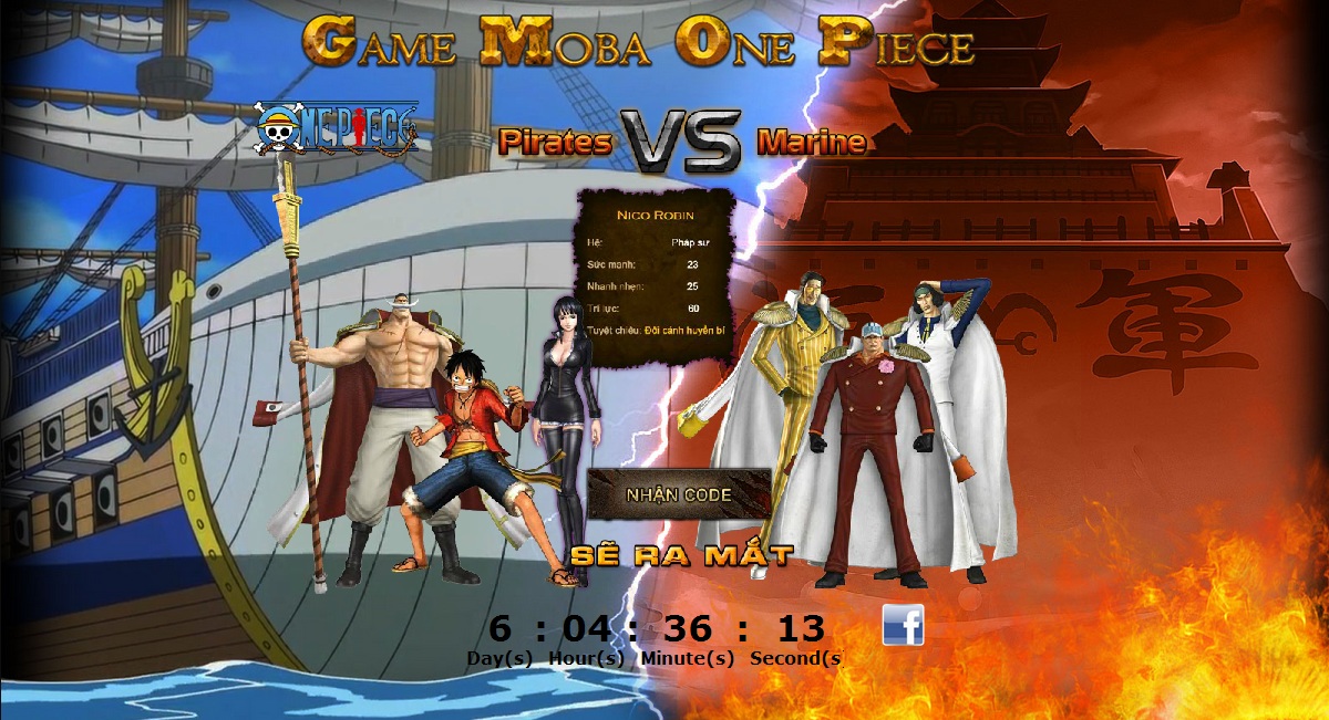 Game MOBA đề tài One Piece xuất hiện trang teaser tiếng Việt 1