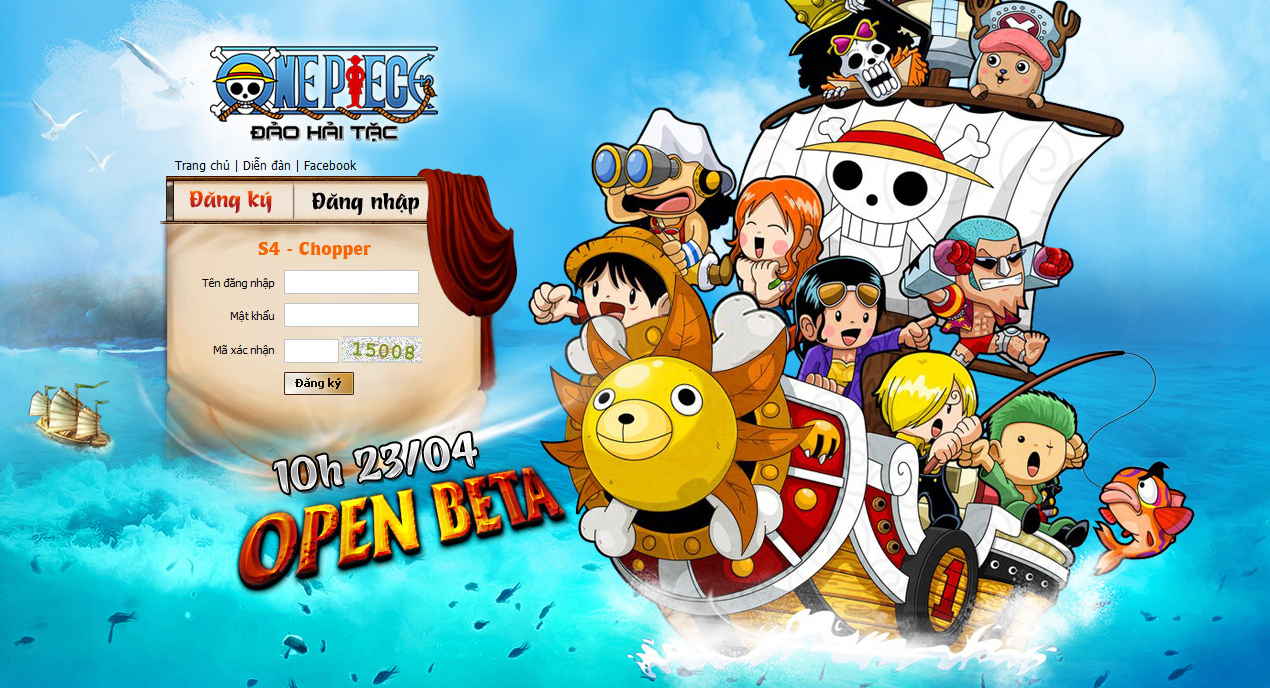 One Piece – Đảo Hải Tặc mở cửa chính thức vào ngày 23/04 1