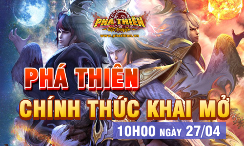 Phá Thiên Liệt Truyện chính thức mở cửa, tặng 500 giftcode 1