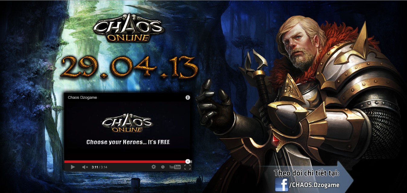 Đã có thể chơi Chaos Online bằng PlayID 2