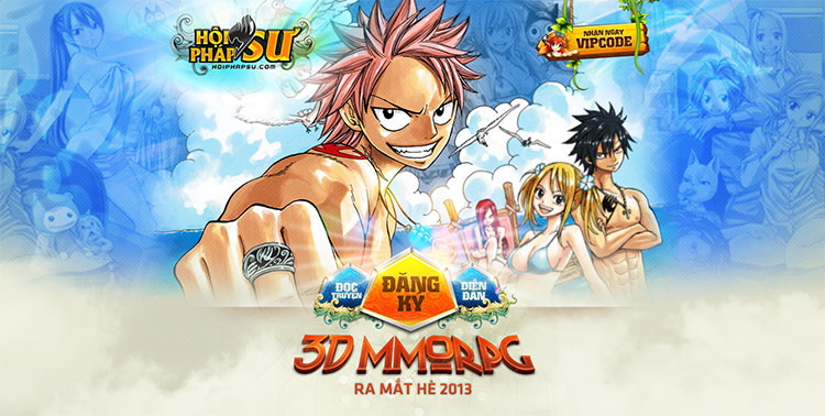 Fairy Tail đã mở đăng ký tại Việt Nam